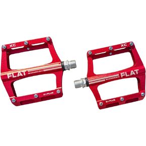 UPANBIKE Mountain Bike Bearing Pedals 9/16'' Spindle Aluminum Alloy Flat Platform for BMX MTB Road Bicycle