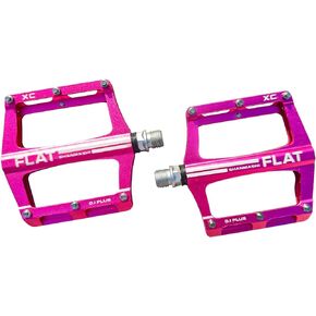 UPANBIKE Mountain Bike Bearing Pedals 9/16'' Spindle Aluminum Alloy Flat Platform for BMX MTB Road Bicycle