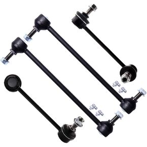 SCITOO 4pcs Suspension Kit Front Sway Bar Link Rear Sway Bar End Link Fit 2003-2005 For Honda Pilot 2001-2005 For Acura MDX