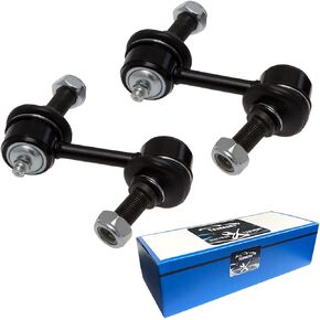 Front Stabilizer Sway Bar Link 2Pcs K750146 Compatible With 05-19 Ni-ssan Armada,04-15 Titan /04-13 In-finiti QX56,14-19 QX80 [# 546187S000 546181LA0A]