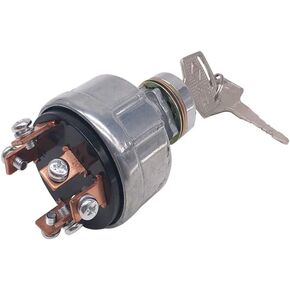 Ignition Switch fits Mitsubishi Tractor International Tractor Satoh Tractor Case IH Tractor 235 245 255 1120 1130 1140 234 244 254 MT20D MT21 MT21D MT22 S373D Beaver S470 S630D S750 ST1820 ST1840