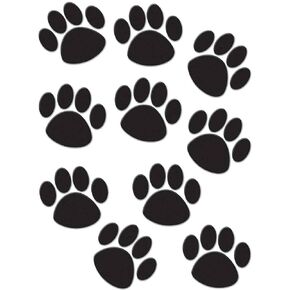 Teacher Created Resources Black Paw Print Accents (TCR4277)