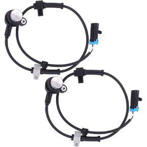 NewYall Pack of 2 Rear Left and Right Side ABS Speed Sensor