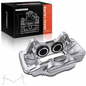 A-Premium Disc Brake Caliper Assembly Compatible with Select Toyota Models - Tacoma 2005-2021, 4Runner 2003-2009, FJ Cruiser 2007-2014, Tundra 2000-2006 - Front