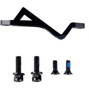 Bicycle Brake Adapter +20mm Post Mount to Flat Mount Brake Adapter MTB 140/160/180mm Aluminum Alloy BMX Bike Accessories…