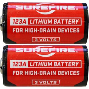 SureFire SF12-BB 123A CR123 3-Volt Lithium Batteries - 10 Pack in Saudi Arabia