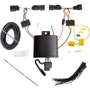 Tekonsha T-One® T-Connector Harness, 4-Way Flat, Compatible with Select Jeep Cherokee