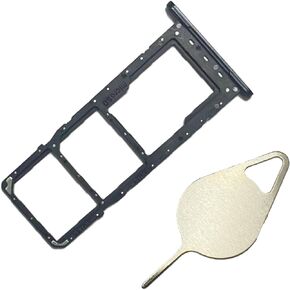 Sim Card Tray Holder with Pin Replacement for Samsung Galaxy A14 4G SM-A145P/DS SM-A145M/DS Card Slot for Easy SIM Card Access