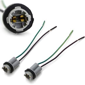 iJDMTOY 912 920 921 T15 Nylon Base Socket/Base w/Pigtail Wiring Harness As Repair, Replacement or Retrofit