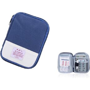 King&Pig Portable Empty First Aid Bag Kit Pouch Home Office Medical Emergency Travel Rescue Case Bag Medical Package (red, L)