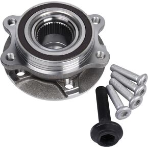 513301-K Front/Rear Wheel Bearing and Hub Assembly Compatible with 2008-2015 Audi A4 A5 A6 A7 A8 Quattro RS5 RS7 allroad Q5 SQ5 S4 S5 S6 S7 S8