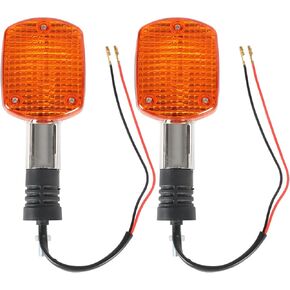 2Pcs Motorcycle Turn Signal Light Blinker Indicator Light Replacement for Honda Shadow VT Steed VLX Magna VF VTX CA250 CMX250