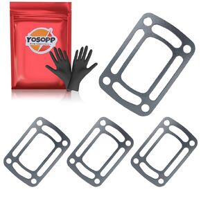 Gaskets for Volvo Engine - Aftermarket Exhaust Elbow Parts for Boat, OMC Cobra V6 V8 Manifold Riser 4pcs - 3850496 3863191 18-0943