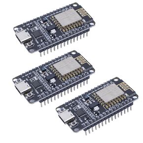 HiLetgo 3pcs ESP8266 NodeMCU Lua ESP-12E CP2102 USB C Type-C Interface IOT Internet of Things Wireless WiFi Development Board Module