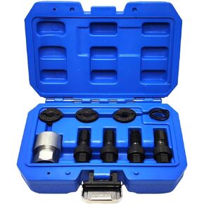 4PCS M12 & M14 Wheel Stud Thread Restorer Kit, Reverse Action Wheel Stud Thread Restorer Kit, Repairs Threads on Wheel Studs and Bolts, Re-Threader Kit in Kuwait