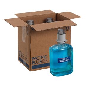 Pacific Blue Ultra Foam Hair and Body Soap Refill by GP PRO (Georgia-Pacific), Refreshing Aloe Scent, 43024, 1200 mL Per Refill, 4 Refills Per Case