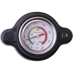 High Pressure Radiator Cap with Temp Gauge 1.8 Bar for TRX450R Rancher 420 TRX420 CR125R CR250 CR500R CR80 CR85 CRF250L CRF450R High Pressure Radiator Cap