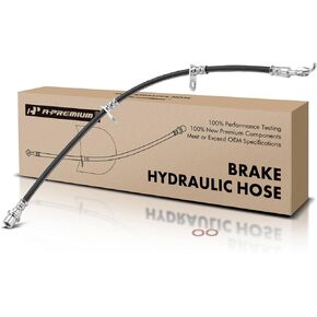 A-Premium Rear Driver or Passenger Brake Hydraulic Hose Compatible with Select Toyota and Lexus Models - Highlander 2014-2019, RX350/RX450h 2010-2015 - Replace# 90947A2041