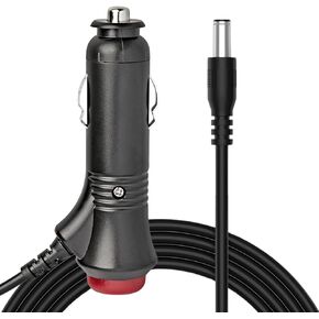12V Car Charger Adapter for All Snailax Back Massage Seat Cushion Replacement Power Cord Cable Cigarette Lighter for Snailax Zyllion Fives Gideon Relaxzen Belmint Shiatsu Neck Massage Chair Pad