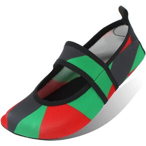 Water Shoes for Women Quick Dry Swim Beach Shoes Footwear for Sport Travel Dance Outdoor Surfing Yoga Exercise Jamaica Flag Caribbean Reggae Rasta
