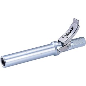 LUMAX LX-1403-XL Heavy-Duty Quick Release Grease Coupler, XL, 1/8" NPT. Compact 5" x 2". Multi-Year Service Life: High-Performance Hydraulic Seal Tool Steel.