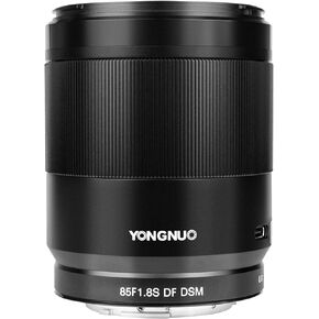 YONGNUO 85mm F1.8S DF DSM, Medium Telephoto Prime Lens for Sony E Mount, Full Frame Portrait Lens Black