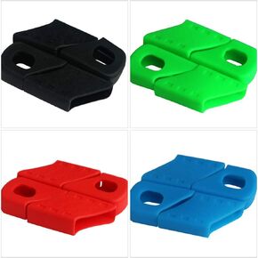 BESPORTBLE Bike Pedals Bike Crankset Cover 4pcs Crank Cover Silicone Crank Sleeve Arm Protector Crankset Shell Case Arm Boots for Cycling Mountain Road Bikes Random Color Bike Pedals Bicicleta