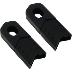 Bicycle Crank Protector Black Silicone Arm Boots MTB Bike Crankset Protective Sleeve Cover
