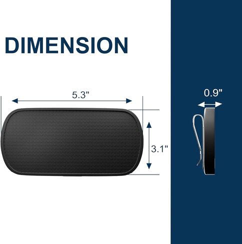 وسادة هبوط معدنية HUADER مشبك لوحة معدنية للمغناطيس، منشفة جولف مغناطيسية، محدد مدى الجولف، قارورة جولف، ملحقات جولف مكبر صوت جولف، وضع على حقيبة وحزام الجولف in Kuwait