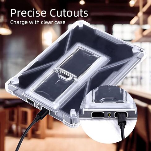 WALNEW Clear Stand Case for 6" Kindle Paperwhite Prior to 2018(Model No.EY21 or DP75SDI), Soft Transparent TPU Cover with Enhanced Corners for Old Generation Kindle Paperwhite Prior to 2018 in Saudi Arabia