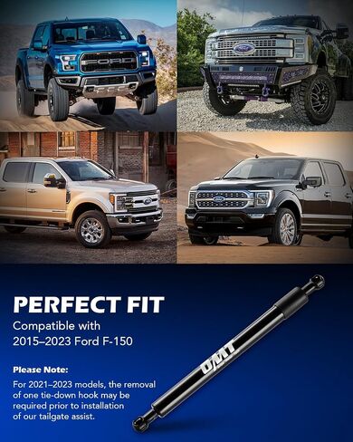 Orion Motor Tech Compatible with 15-23 F150 Tailgate Assist, Truck Tailgate Shock Compatible with 2015 2016 2017 2018 2019 2020 2021 2022 2023 Ford F-150 XL XLT Platinum Raptor King Ranch in Saudi Arabia