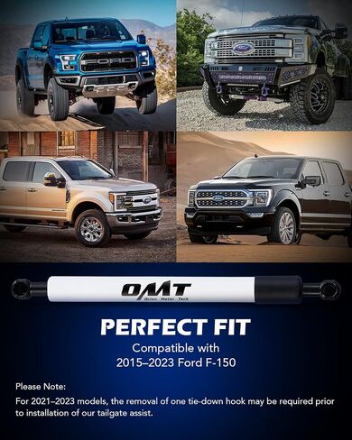 Orion Motor Tech Compatible with 15-23 F150 Tailgate Assist, Truck Tailgate Shock Compatible with 2015 2016 2017 2018 2019 2020 2021 2022 2023 Ford F-150 XL XLT Platinum Raptor King Ranch in Saudi Arabia