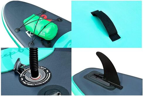SUP Stand Up Paddle Board 10'6''×32''×6'' Inflatable Paddleboard for Adult on Water with Family and Friend in Saudi Arabia