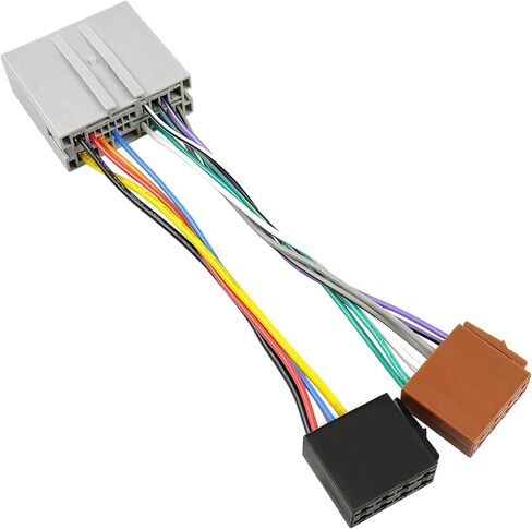 24Pin Radio Wiring Harness Compatible with Ford Mercury Lincoln 2006-2012, Aftermarket 16Pin ISO Stereo Connector Wire Adapter in Saudi Arabia