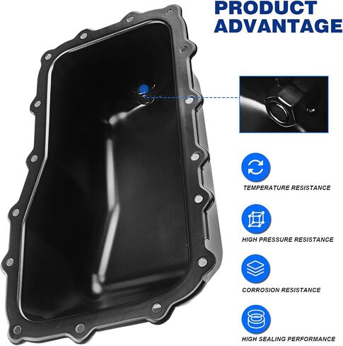 Engine Oil Pan with Drain Plug Replacement for Jeep Wrangler 2007-2011 V6 3.8L in Saudi Arabia