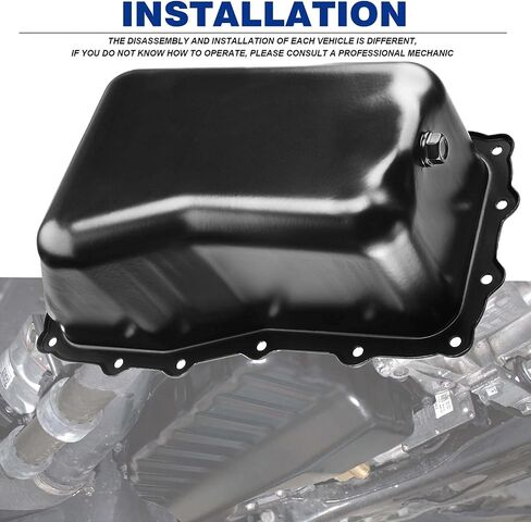 Engine Oil Pan with Drain Plug Replacement for Jeep Wrangler 2007-2011 V6 3.8L in Saudi Arabia