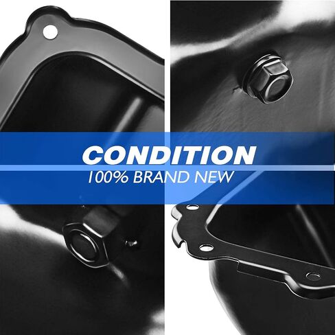 Engine Oil Pan with Drain Plug Replacement for Jeep Wrangler 2007-2011 V6 3.8L in Saudi Arabia