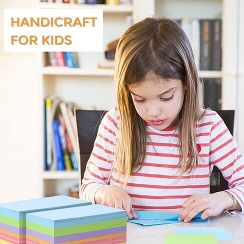 700 قطعة من بطاقات الفهرسة الفارغة مع 2 علبة بطاقات فهرس، وبطاقات فهرسة ملونة، وبطاقات ملاحظات، وبطاقات دراسة لبطاقات الفلاش للوازم المدرسية والمكتبية، 6 ألوان in Kuwait