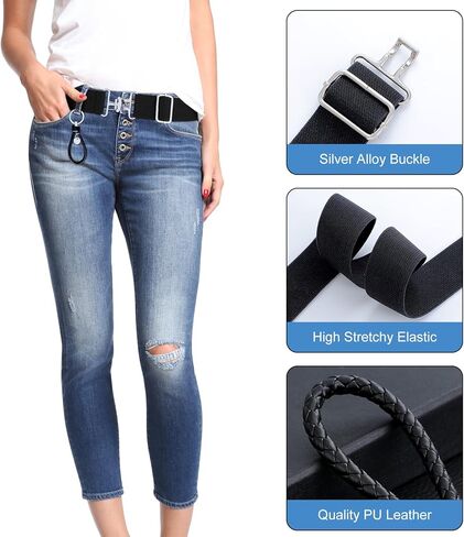 3 حزمه 1.5 بوصه مطاطا حزام الفروسية ركوب الخيل حزام جلد مفتاح حزام الفروسية مطاطا مع مشبك قليلا للنساء الرجال المؤخرات ركوب الخيل in Kuwait