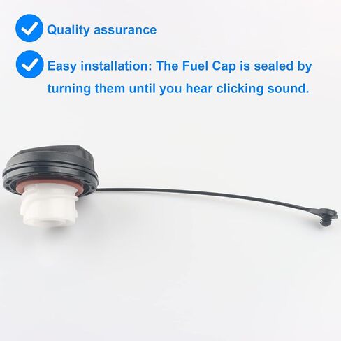 Gas Cap, Fuel Cap Replace FC1060, FC-1060 Compatible with Ford Mercury - 2005 2006 2007 Ford Escape, 2005 2006 2007 Ford Focus, 2005 2006 2007 Mercury Mariner in Saudi Arabia