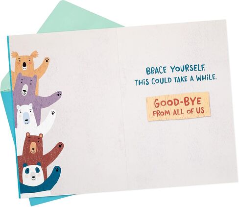 Hallmark Coworker Goodbye Card (Easy To Like) in Saudi Arabia