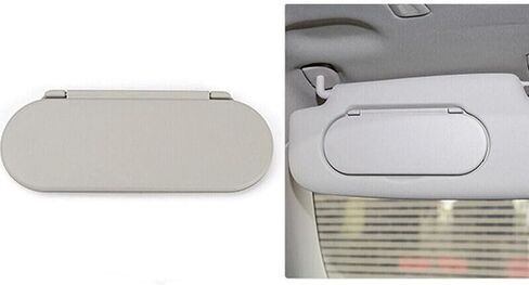 Sun Visor Vanity Mirror Cover Makeup for 2014-2022 BMW Mini Cooper Cooper S Clubman Hatchback Countryman F55 F56 F60 (Black) in Saudi Arabia