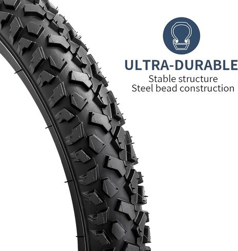إطارات دراجة YUNSCM مقاس 16 بوصة مقاس 16 × 2.125/54-305 60TPI وأنابيب دراجة مقاس 16 بوصة مع شريطين حافة متوافقين مع إطارات الدراجة الجبلية/الطرق الوعرة 16x1.75 16x1.95 16x2.0 16x2.10 16x2.125 إطارات وأنابيب الدراجات (Y -1131) in Saudi Arabia