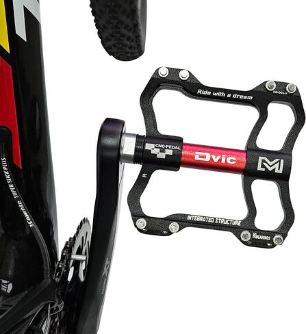 Bike Pedals Mountain Cycling 3 Bearings CNC Magnesium Carbon Alloys Body Molybdenum Axle in Saudi Arabia