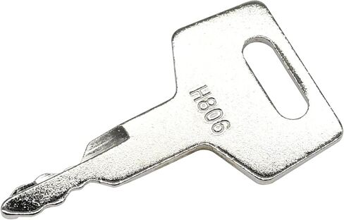H806 Ignition Keys 17001-00019 180845 Compatible with Takeuchi Gehl Case New Holland Caterpillar Excavator (10PCS) in Saudi Arabia