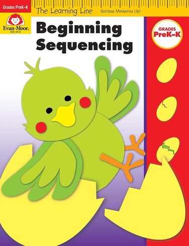 Learning Line: Beginning Sequencing, Prek - Kindergarten Workbook in Saudi Arabia
