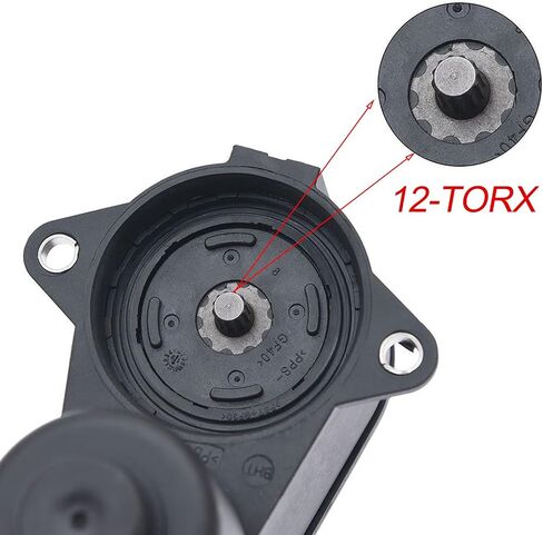 Geloo 3C0998281 3C0998281A 12-TORX الفرجار الخلفي وقوف السيارات الفرامل محرك مؤازر لاستبدال Adi Q3 RSQ3 لشركة فولكس فاجن باسات CC تيجوان شاران مقعد الحمراء نماذج وقوف السيارات الفرامل المحرك in Saudi Arabia