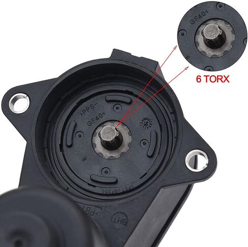 Geloo 3C0998281 3C0998281A 12-TORX الفرجار الخلفي وقوف السيارات الفرامل محرك مؤازر لاستبدال Adi Q3 RSQ3 لشركة فولكس فاجن باسات CC تيجوان شاران مقعد الحمراء نماذج وقوف السيارات الفرامل المحرك in Saudi Arabia