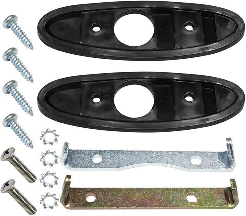 Outside Bullet Mirror Mounting Kit For 1970-1981 Pontiac Firebird Camaro Nova Vega Monza Cutlass/442 Right Passenger & Left Driver Side Bullet Mirror Mounting Set in Saudi Arabia