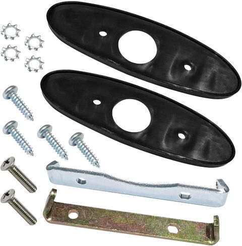 Outside Bullet Mirror Mounting Kit For 1970-1981 Pontiac Firebird Camaro Nova Vega Monza Cutlass/442 Right Passenger & Left Driver Side Bullet Mirror Mounting Set in Saudi Arabia